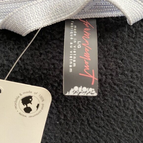 Free People Movement Hit The Slopes Quarter Zip Fleece Pullover NWT - Picture 10 of 10